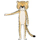 ぼんやりチーター