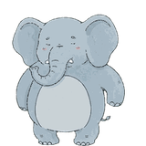 ぼんやりゾウ
