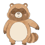 ぼんやりたぬき