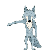 ぼんやり狼